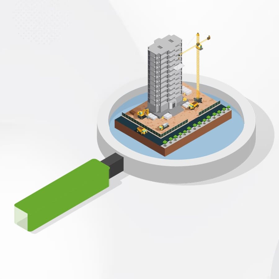 فحص المبنى قبل طرح مناقصات إدارة المرافق